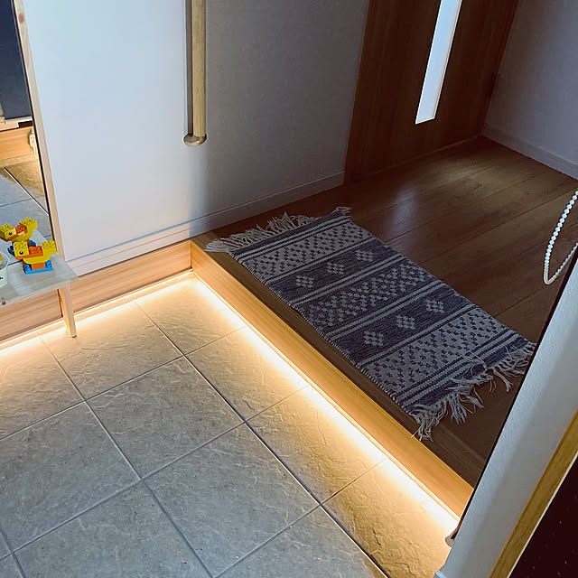 LED,カフェ風,100均,DIY,男前,建売住宅,西海岸風,建売だけどオシャレハウスを目指します!,ダイソー,照明,Entrance daykyzの部屋
