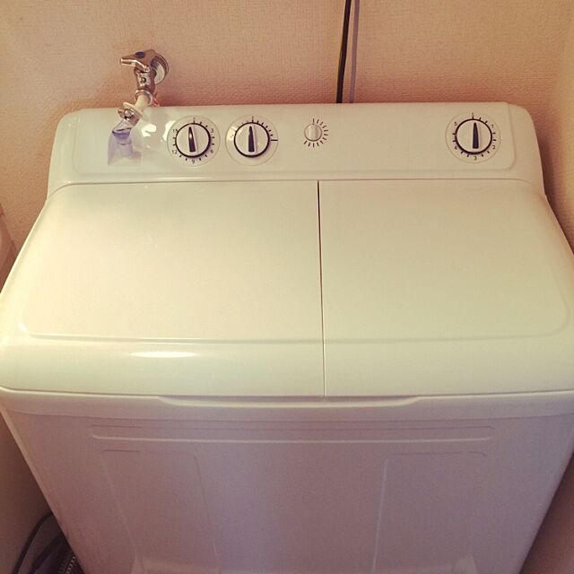 Bathroom,シンプル,二槽式洗濯機 kofuku_kurashiの部屋