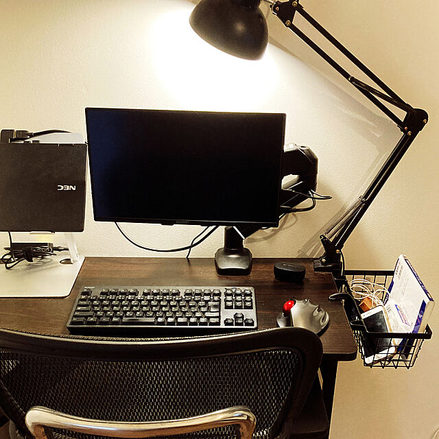 トラックボールマウス,リモートワークスペース,パソコンスペース,My Desk,エルゴヒューマンプロ muccruの部屋