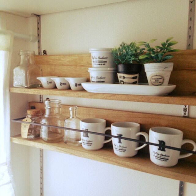 My Shelf,seria,セリア,キッチン収納棚,DIY,全部seria(*^^*) rieの部屋
