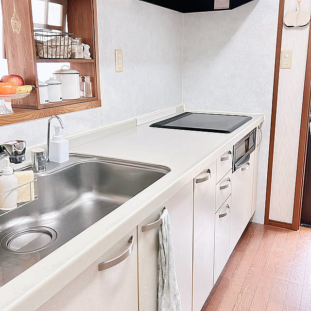 Kitchen,キッチンの工夫,ダイソー,お気に入りの場所,心地よい暮らし,シングルマザーの暮らし,引き出し収納,使いやすい収納を目指して,整理収納,整理収納アドバイザー tommy93の部屋