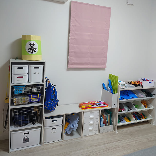 Overview,子供部屋,ランドセルラック,カバン収納,おもちゃ収納,お支度スペース a.k.mamaの部屋
