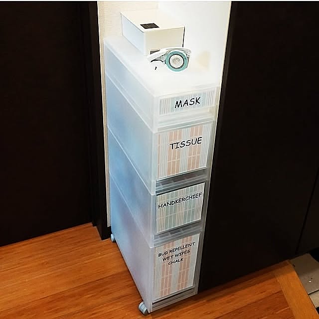 Entrance,RoomClip mag,無印良品,ポリプロピレン収納ストッカー JKの部屋