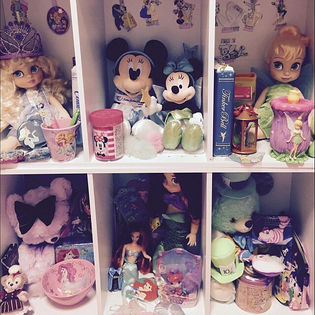 My Shelf,ぬいぐるみ,アニメータードール,ディズニー MIKUの部屋