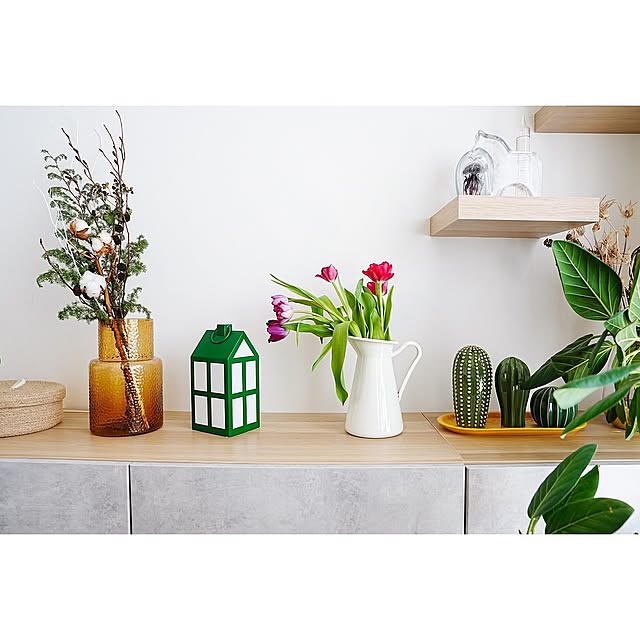 花,IKEA,植物,北欧,花瓶,フラワーベース,フラワー,北欧インテリア,チューリップ,花のある暮らし,植物のある暮らし misaki.tの部屋