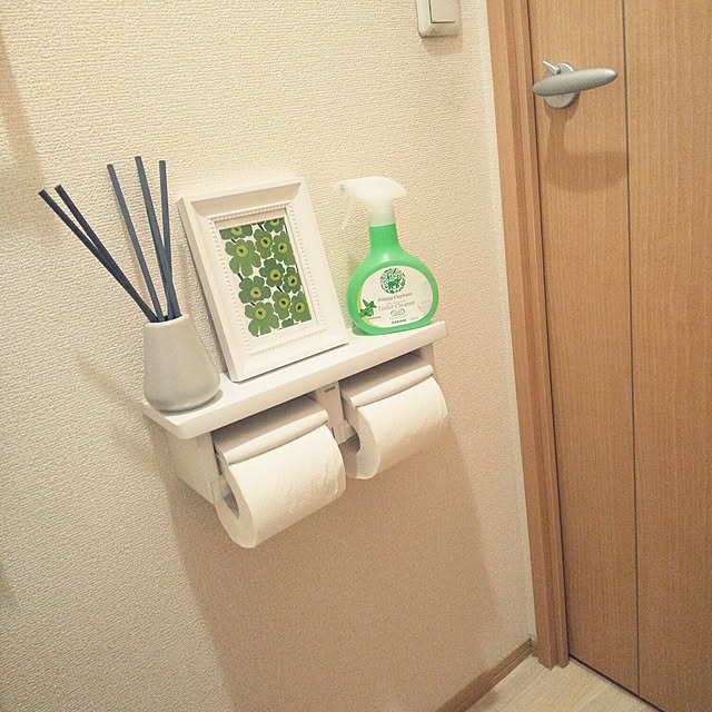 Bathroom,洗剤,新生活,丁寧な暮らし,サラヤ,ハッピーエレファント,d-room,モニター当選,1LDK,賃貸インテリア,こどもと暮らす,赤ちゃんと暮らす,IKEA,マリメッコ,ポストカード,香りスティック,狭いトイレ,ダイワハウス賃貸,NJUTNING Sakuraの部屋