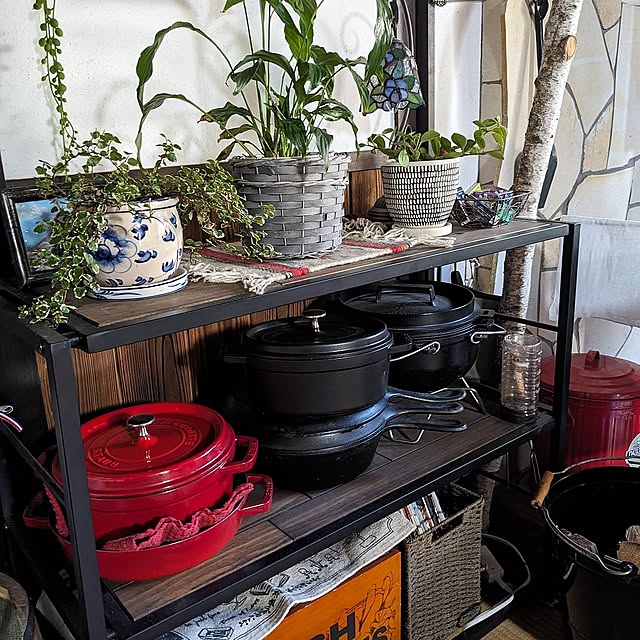 Kitchen,キッチン道具,田舎暮らし,日本家屋,木のぬくもり,古民家風,古い物が好き,築150年以上,ストウブ鍋,ダッチオーブン,鉄鍋,スキレット naoの部屋