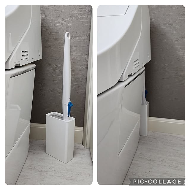 Bathroom,RoomClipショッピング,何も置きたくない派,流せるトイレブラシ収納,スクラミングバブル,tower製品,使い捨てトイレブラシ,専用スタンド 75の部屋