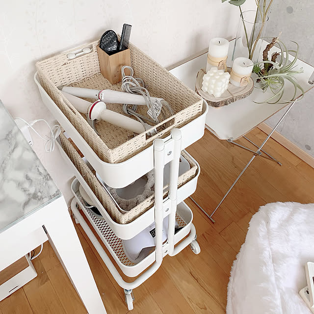 IKEAのキッチンワゴン「ロースフルト」「ロースコグ」をどう使っ IKEAのキッチンワゴン「ロースフルト」「ロースコグ」をどう使っ
