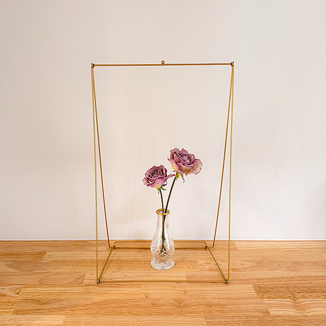 Entrance,niko and…,バラが好き,薔薇,ドライフラワー,ディスプレイコーナー,花のある暮らし,花が好き,木のぬくもり,フラワーベース,雑貨,造作棚 y.tora5の部屋