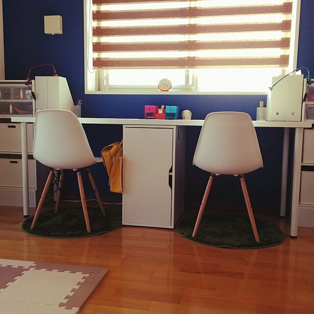 My Desk,IKEA,イケア,無印良品,ニトリ,学習机,調光ロールスクリーン Mayakoの部屋