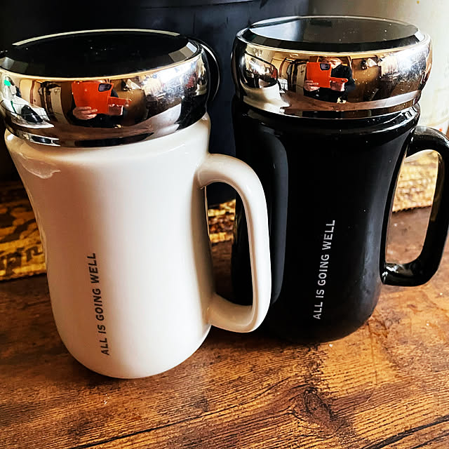 コーヒー大好き♡,ダイソー購入品,フタ付きカップ,いいね♪ありがとうございます♡*.,昭和感ありあり賃貸,狭い部屋,古い家を楽しむ,古い賃貸で楽しく暮らす♪,いいね押し逃げすみません^^;,Kitchen biyakuの部屋