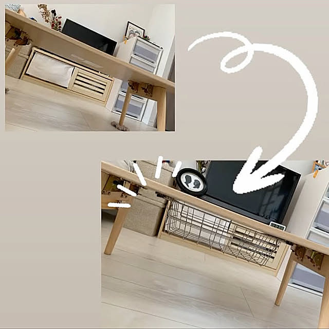 1K,一人暮らし,ドライフラワー,ひとり暮らし 1K,ナチュラル,ニトリ,DIY,ハンドメイド,My Desk misasaの部屋