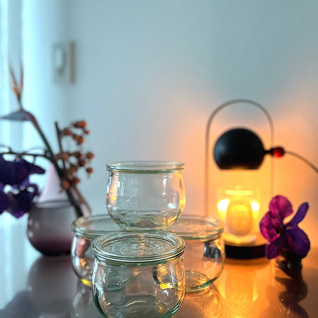 My Desk,アロマキャンドル,キャンドル,WECK,この秋、買ってよかったもの,花のある暮らし riakanaの部屋