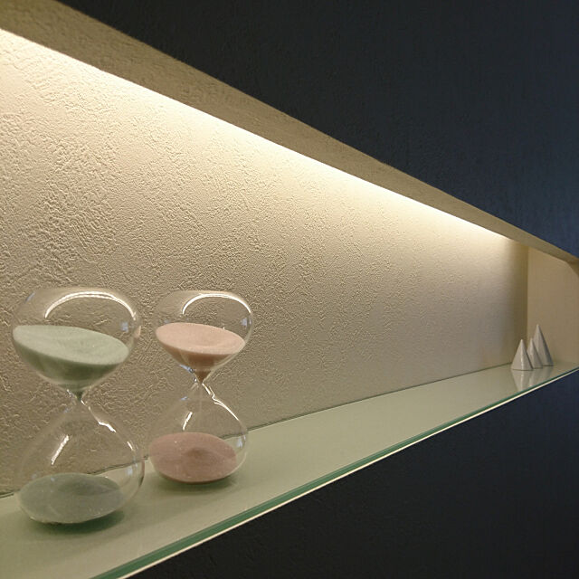 My Shelf,Glass Stand Timer,ガラス砂時計,ニッチ棚 T.Roomの部屋