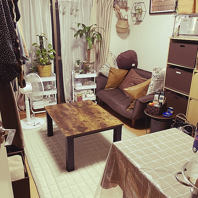 観葉植物,ダイソー,IKEA,ニトリ,セリア,キャンドゥ,サブィニャックポスター,Lounge yomiyomiの部屋