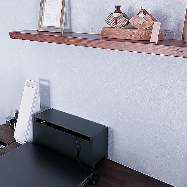 My Desk,壁に付けられる家具,無印良品,ケーブルボックス,ワークスペース,パソコンスペース,パソコンデスク,造作デスク,カウンターデスク,すっきり暮らす keiの部屋