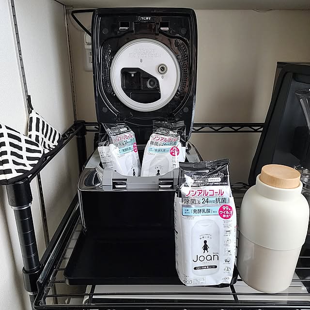Kitchen,リピート買いアイテム,愛用品,リピ買い,ジョアン,ジョアン除菌シート,炊飯器掃除 75の部屋