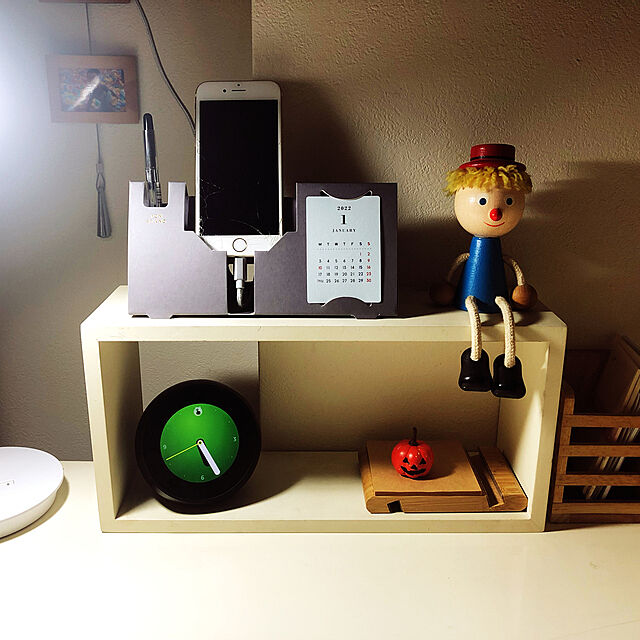 アレクサ,ハロウィン,卓上カレンダー,セリア,充電ステーション,雑貨,My Desk akiの部屋