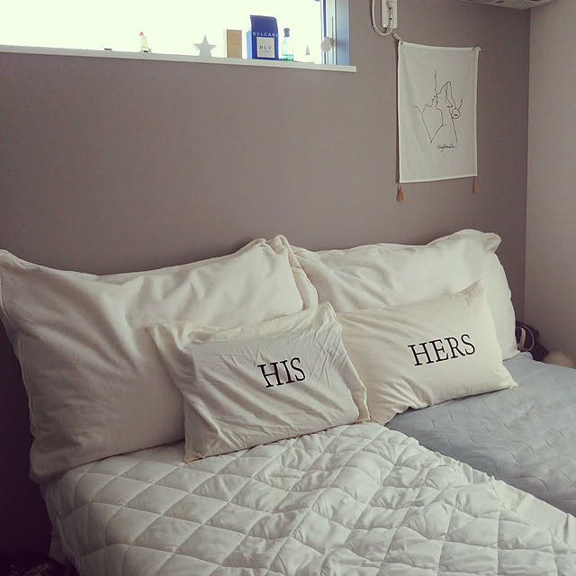 Bedroom,布団収納カバー,布団収納,布団収納クッション,ベッドルーム,大きなクッション,クッション Sakasanの部屋