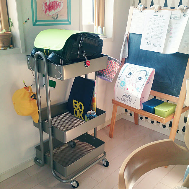 My Shelf,ランドセル置き場,ランドセル,COSTCO,IKEA urchinの部屋