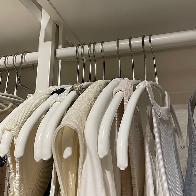 My Shelf,MAWAハンガー,ウォークインクローゼット,ファミクロ mycoの部屋