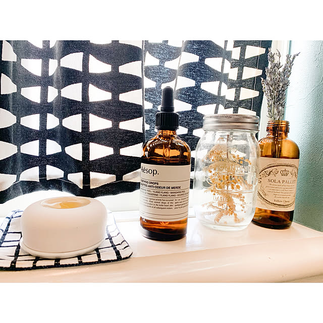 イソップ aesop,アロマオイル,アロマストーン無印良品,芳香剤,消臭剤,中古一戸建て,リノベーション,中古住宅,中古を買ってリノベーション,Bathroom yanの部屋