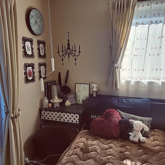 Bedroom,ニトリ　Nウォーム,Francfranc ku-kaiの部屋