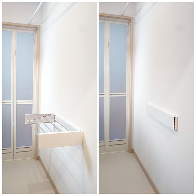 Bathroom,RoomClipショッピング,バスタオルハンガー,皆様のお部屋にお邪魔出来ずですいません,脱衣場,洗面所 mayumi.sの部屋