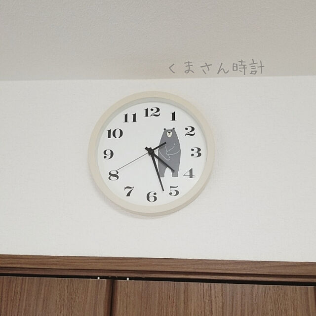 Bedroom,くまちゃん♡,ニトリ,時計 kotamamaの部屋