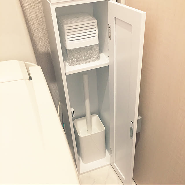 Bathroom,無香空間,無印良品 トイレブラシ,トイレブラシ収納,ベルメゾン,●●の置き場所,10000人の暮らし,トイレ・お風呂掃除用品 Minteaの部屋