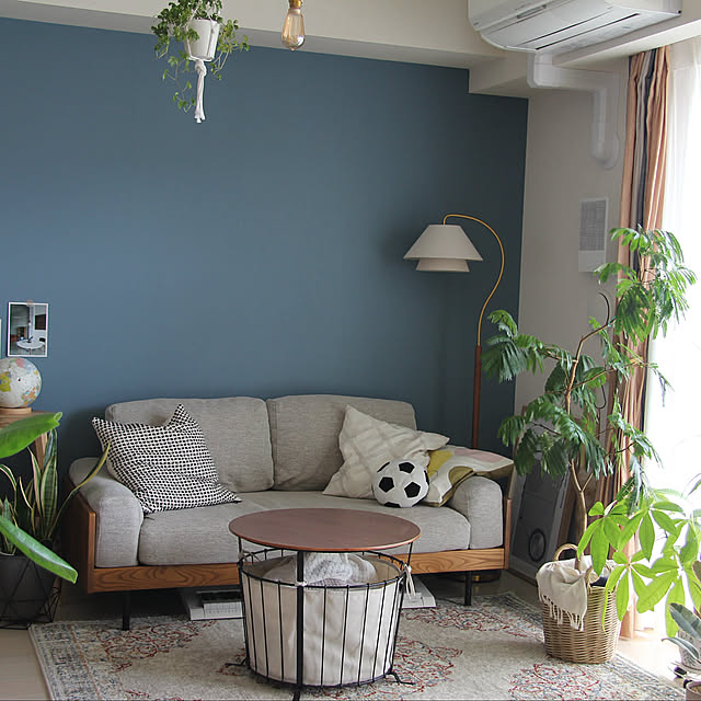 Lounge,リビング,リラックス空間,暮らしの投稿,観葉植物,心地よい暮らし,観葉植物のある暮らし,unico,木製家具,INTERFORM,好きな眺め,間接照明のある暮らし,北欧インテリア busho_no_hahaの部屋