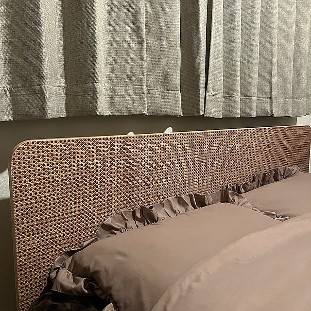 Bedroom,ラタンベッド,ラタン,リメイクシート,リメイク puritan_rの部屋