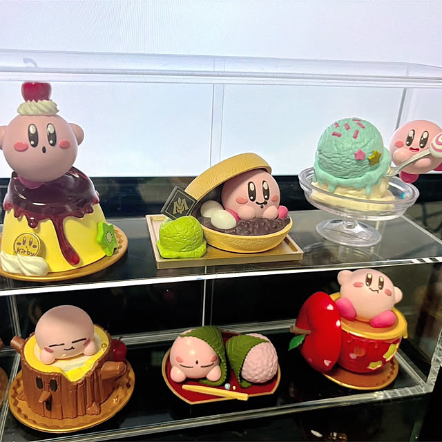 ゲームセンター,プライズ景品,無印良品,雑貨,ゲーム,任天堂,趣味部屋,Switch,カービィ,オタクコーナー,星のカービィ,カービィがいる暮らし,My Shelf,推し活,グッズ,見せるインテリア,インテリア,フィギュア,フィギュア収納,ディスプレイコーナー,ディスプレイ,クリアケース,オタク部屋 fuuchanの部屋