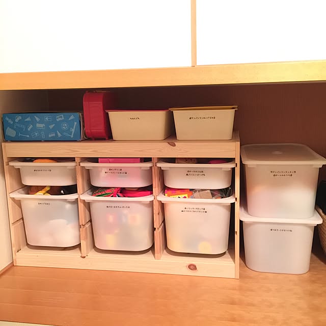 リビングや押入れでも大活躍♡IKEAのトロファスト | RoomClip リビングや押入れでも大活躍♡IKEAのトロファスト | RoomClip