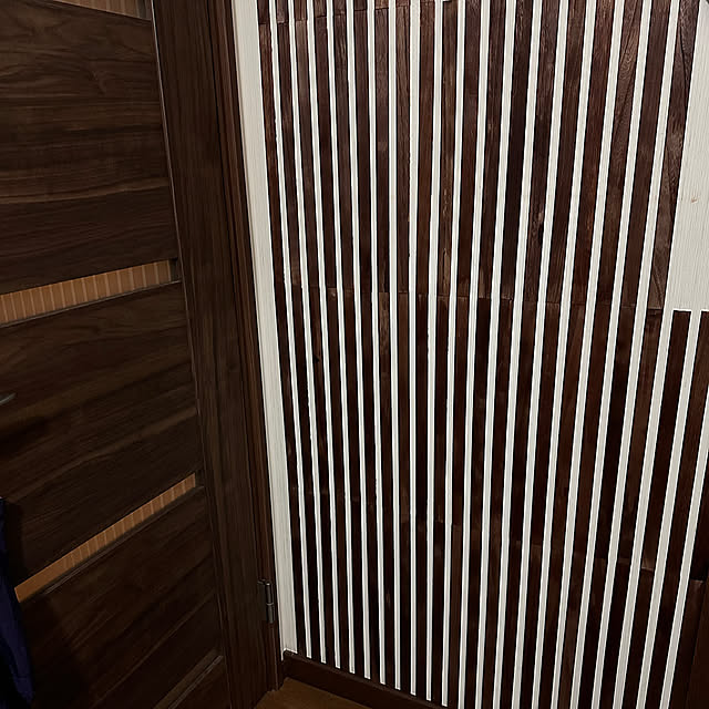 Entrance,100均,DIY,スラットウォール,ダイソー Mayuの部屋