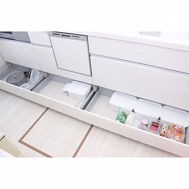 収納,セリア,ホワイトインテリア,ig⇨neppe___ks,持たない暮らし,ミニマリスト,キッチン収納,IGと同じPIC neppe___ksの部屋