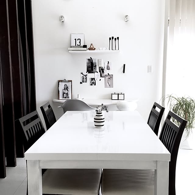 Lounge,Normann Copenhagen,ノーマンコペンハーゲン,ケーラー オマジオ,オマジオ,ダイニング,北欧インテリア,海外インテリアに憧れる,DIY,H&M HOME,モノトーンインテリア,白,北欧,モノトーン ruicoの部屋