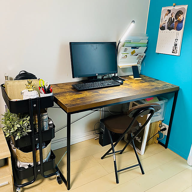 ワークデスク,ニトリ,IKEA,My Desk unoの部屋