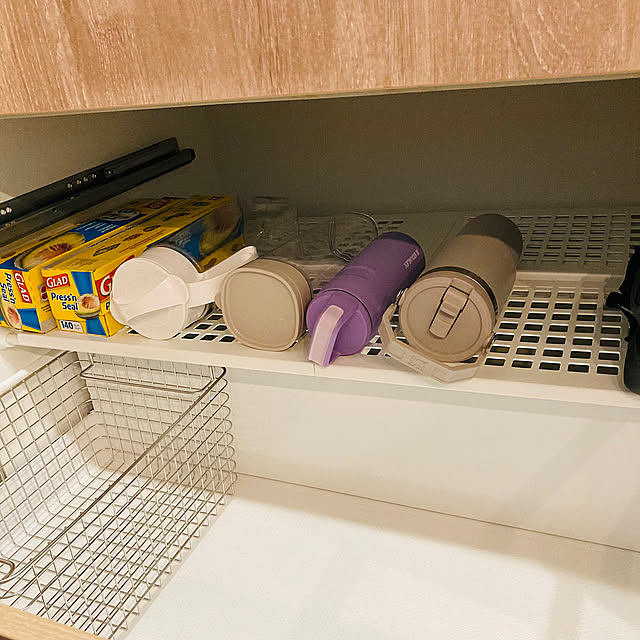 Kitchen,収納力アップ,収納の工夫,収納アイテム,収納棚DIY,収納スペース,収納見直し,収納棚,収納アイデア,収納,カップボードの中,カップボードの下,カップボードDIY,カップボード収納,カップボード amyの部屋