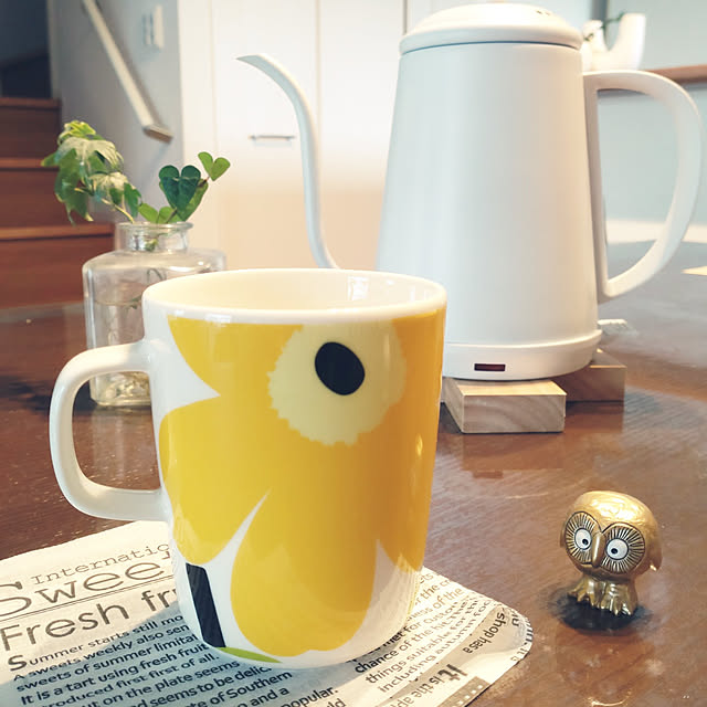 My Desk,いつも観ていただきありがとうございます,癒し,お気に入り♡,幸せ気分♪,スッキリ,すきなもの,心地よい暮らし,RCの出会いに感謝♡,シンプル,RCの皆さまに感謝♡,RC運営さまありがとうございます,みなさんに感謝です♡,観葉植物,すっきり暮らす,お気に入り,観葉植物のある暮らし,お家見直しキャンペーン,RoomClipショッピング,マリメッコ,マリメッコマグ,マリメッコ 食器,マリメッコマグカップ,ケトルお気に入り,ケトル,リサ・ラーソン,ふくろう tan5の部屋