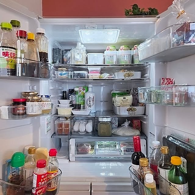 Kitchen,大掃除,冷蔵庫掃除,冷蔵庫の中身,冷蔵庫内,冷蔵庫収納 moniの部屋
