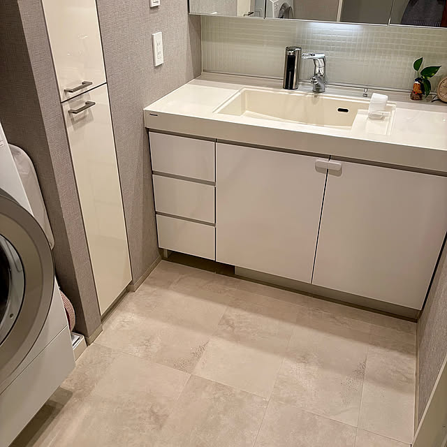 Bathroom,洗面所,ピタフィー,DIY,新年の抱負,マンション,マンション暮らし A.Iの部屋