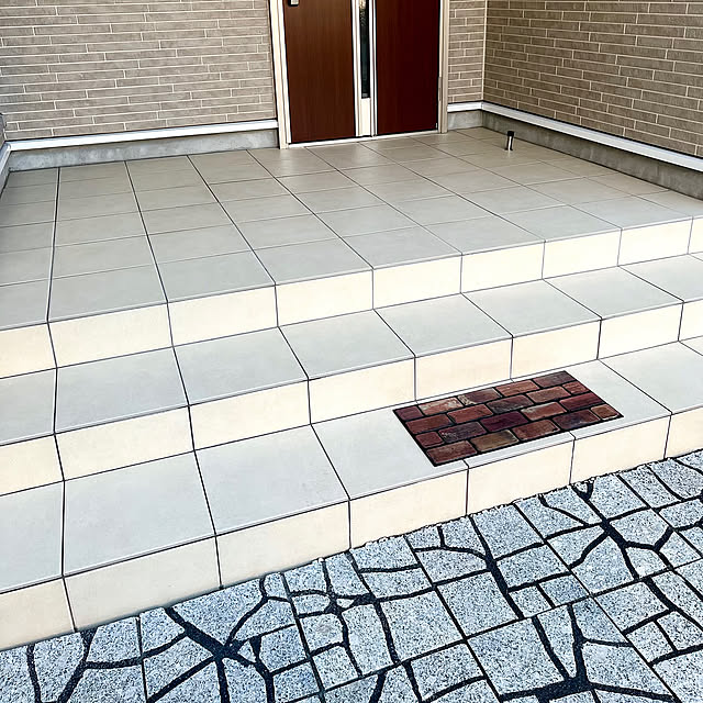 屋外玄関マット,エントランスマット,ニトリ,玄関マット,建売住宅,Entrance,ドアマット Rieの部屋