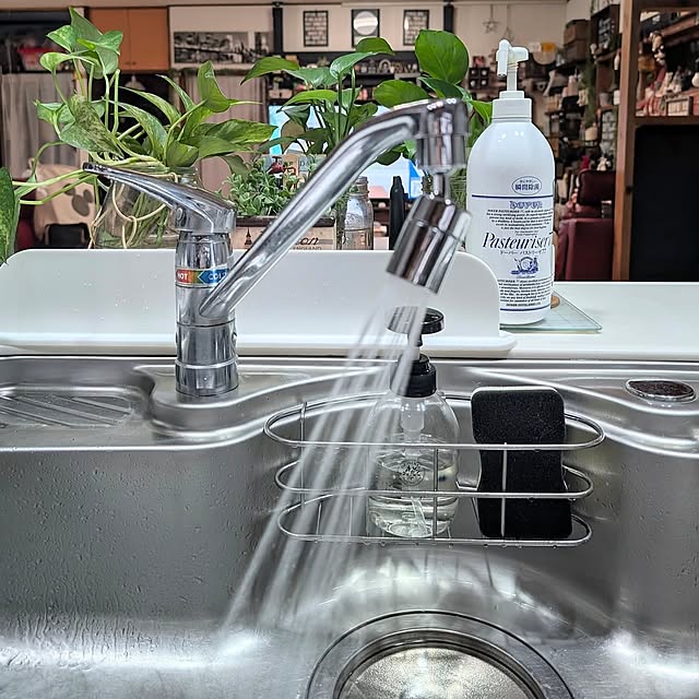 Kitchen,買ってよかったもの,スリコ,スリコ購入品,切り替え蛇口シャワーヘッド,節水,3COINS,3coins購入品 naoporonの部屋
