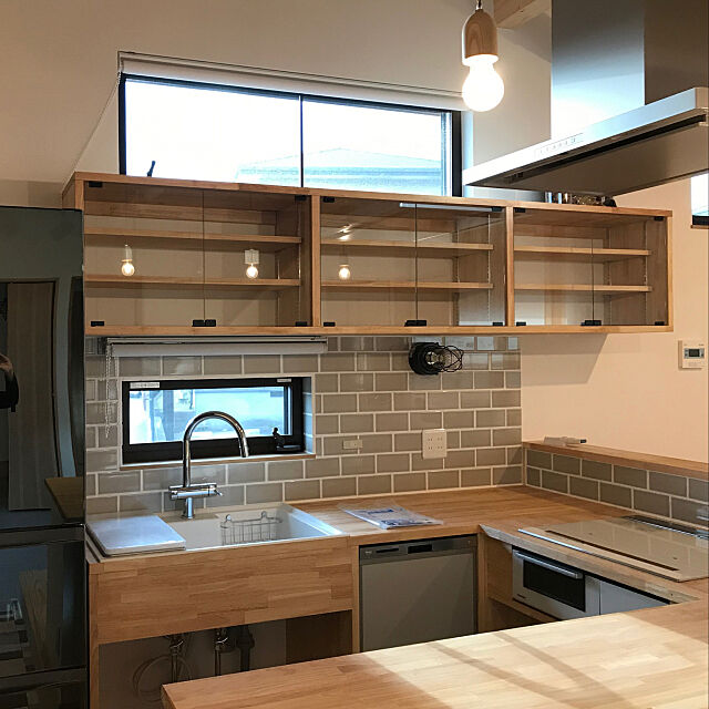 造作棚,Kitchen aki_wrappinの部屋