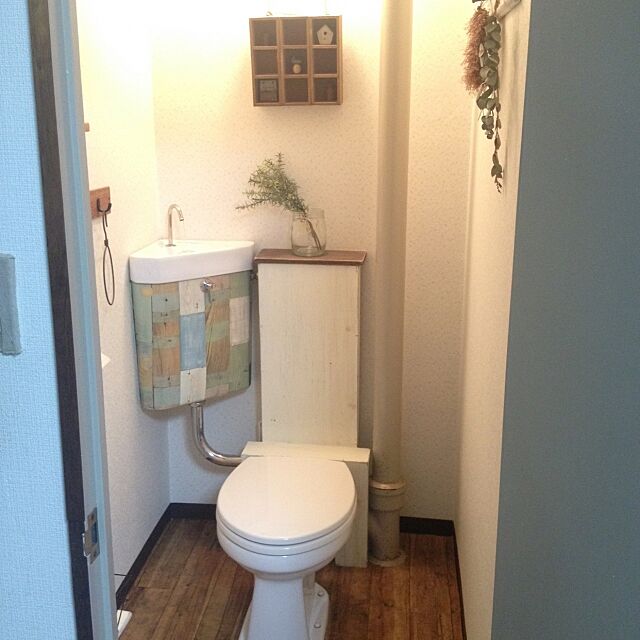 トイレ改造計画 賃貸でもok Diyアイデア集 Roomclip Mag 暮らしとインテリアのwebマガジン