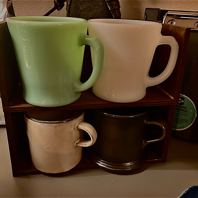 Kitchen,マグカップ,カフェ風,マグカップ収納 Akiraの部屋