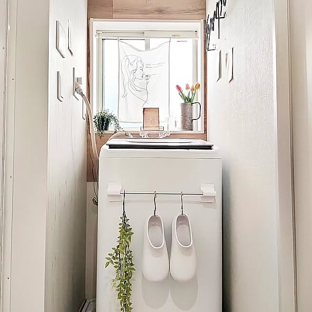 Bathroom,リメイク,エコカラット,DIY,湿気対策,消臭効果,北欧,ナチュラル,窓辺,フラワーベース,タペストリー,3COINS,洗濯機周り,花を飾る暮らし,ポストカード,韓国インテリア,ワイヤーレタリング,Instagramやってます,皆さんに感謝です(*˙˘˙*)ஐ,いつも見て下さってありがとうございます YUKKIの部屋