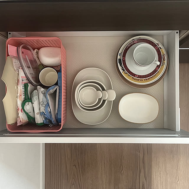 Kitchen,子どものいる生活,引き出し,食器収納,食器棚,暮らしの投稿,子どものいる暮らし okkoの部屋